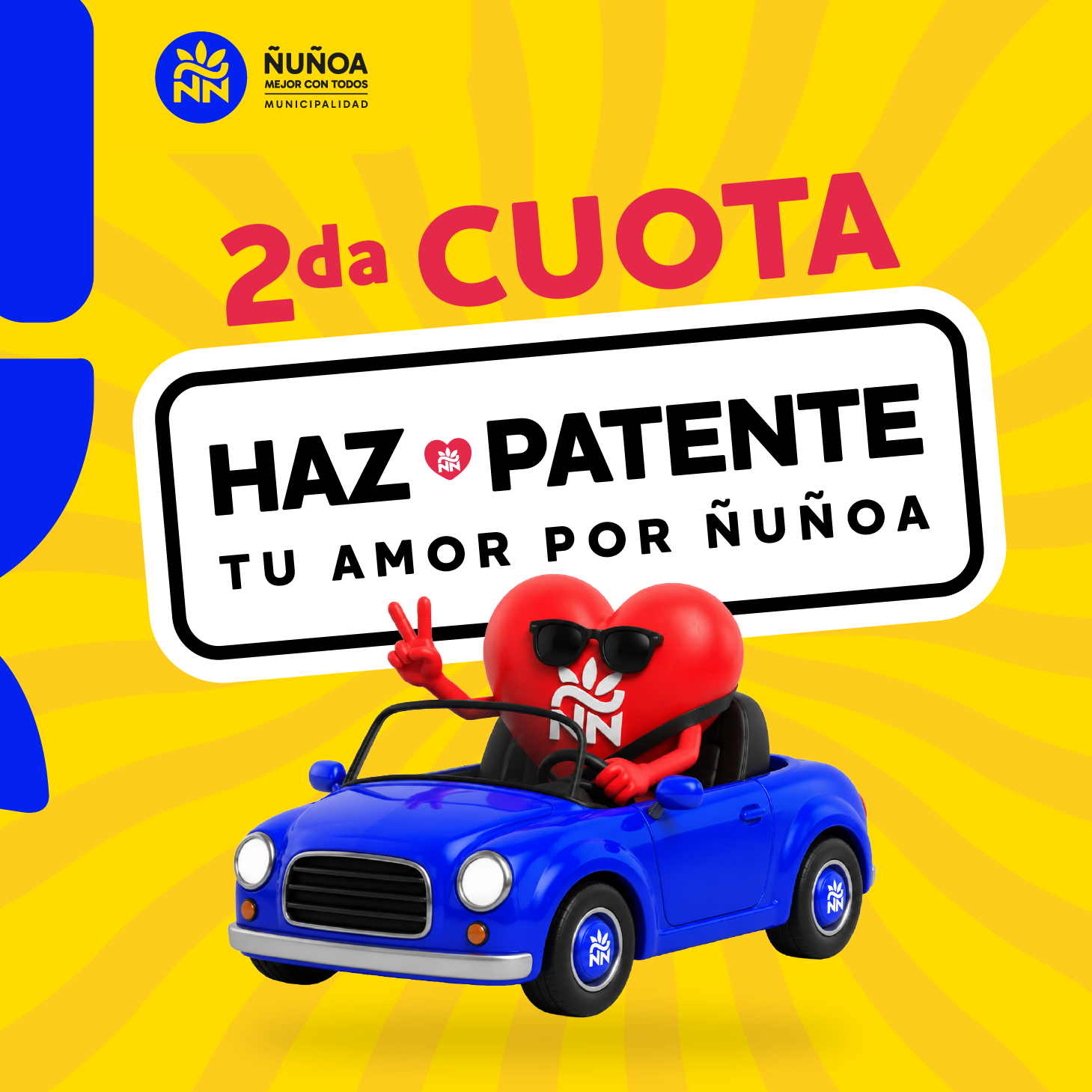 Imagen promocional de pago de segunda cuota de permiso de circulación.
